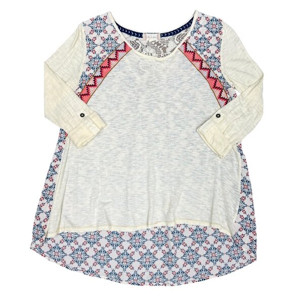 Women's ALTAR'D STATE Embroidered Lace Boho Blouse/Top- Size Medium‎ - Picture 1 of 12